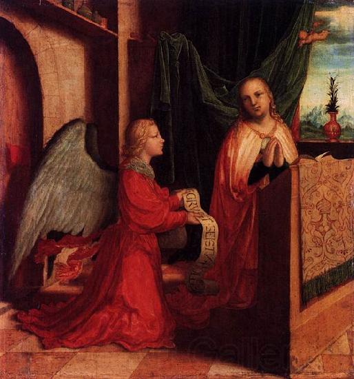 Master of Ab Monogram The Annunciation Germany oil painting art